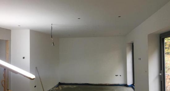 Qualified plastering services in Edinburgh